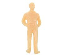 IJSDNVJNDX 100pcs Unpainted Model Train People Figures Scale O (1 to 50)