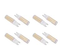 IJSDNVJNDX 10W G9 100 LED Light Bulbs LED Corn Light Bulbs Ceramic, No Flicker, Wide Beam Angle, 8PCS Natural White