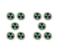 IJSDNVJNDX 10X Science Enamel Pin - Glow in the Dark - Forget Lab Safety I Want Super Powers Lapel Pin Hat Pin - Funny Pin
