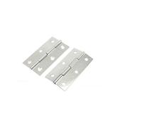 IJSDNVJNDX 2.6" Polished Stainless Steel Home Door Butt Hinges Pair