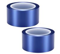 IJSDNVJNDX 2 Rolls Block Out Tape for Screen Printing 2 Inch X 72 Yard Blue Screen Printing Tape, for Silk Screen, Ink Blocking