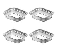 IJSDNVJNDX 2" X 3" Rain Gutter Downspout Drop Outlet Rain Gutter Outlet Gutter Downspout Guard Aluminum Downspout