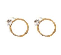 IJSDNVJNDX 2X 24 Strings Replacement Metal String for Lyre Harp, New Replacement Strings, Brighter and More,24Strings