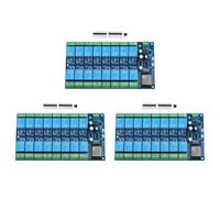 IJSDNVJNDX 3X 16 Channel Relay Module DC5-12V Power Supply Development Board -WROOM Secondary Development Module
