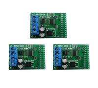 IJSDNVJNDX 3X 8Ch Input/Output Digital Switch TTL LvTTL CMOS RS485 IO Control Module Modbus Rtu Board for PLC Relay, (No Pin)
