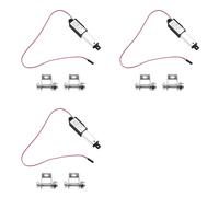 IJSDNVJNDX 3X Micro-Type Linear Actuator,1In Stroke,60N/13.5lb,Speed 15mm/S Mini Electric Waterproof Motor Linear Actuator 12V