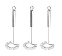 IJSDNVJNDX 3X Sauce Master Whisk Stainless Steel Manual Egg Beater