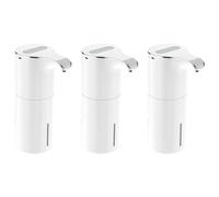 IJSDNVJNDX 3X Soap Dispenser Automatic - Touchless USB Rechargeable Electric Liquid Soap Dispenser Adjustable Volume 450Ml