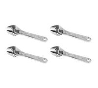 IJSDNVJNDX 4X 4 Inch 100mm Mini Size Metal Adjustable Spanner Wrench