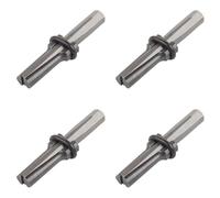 IJSDNVJNDX 4X Stone Splitting Tool Stone Splitter Metal Plug Wedges Concrete Rock Splitters 16x105mm Stone Chopper Chisels