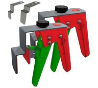 IJSDNVJNDX Adjustable Drawer Fixing Clamp Multi-Functional Press-in Drawer Fixing Clamps Punch-Down Drawer Panel Quick-Fit Clamps