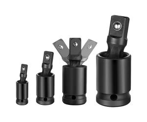 IJSDNVJNDX Air Cannon Universal Joint Socket, Impact Rotary Socket Set, 4-Piece, 1/4inch, 3/8inch, 1/2inch, 3/4inch Drive Set
