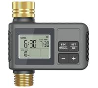 IJSDNVJNDX Automatic Water Timer Intelligent Irrigation System Garden Sprinkler Timer IP55 LCD Display Programmed Watering Device
