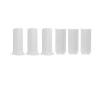 IJSDNVJNDX Baseboard Corner Blocks 4inch Height, Self Adhesive -Connector Between the Cove Base Wall Base Rubber Moulding Trim