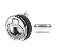 IJSDNVJNDX Boat Latches 1.5 Inch Flush Pull Hatch Lock Perfect Replacement for Broken Door Hinge RV Marine Boat RV