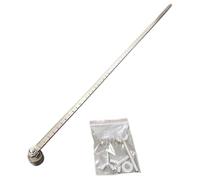 IJSDNVJNDX Calipers Positioning Tool Precise Measurement Function Wood Board Trimming Guide Ruler Carpenters Tool for Straight Cuts Flaw A