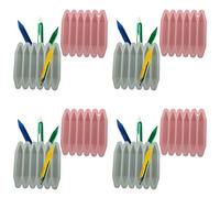 IJSDNVJNDX Crayon Recycling Mold 8 Pack, 3D Crayon Silicone Mold,Oven,Pure Silicone, and Reusable Crayon Mold