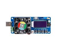 IJSDNVJNDX Digital Battery Capacity Tester FX35 5A 35W Battery Tester Electronic Load USB Power Tester Adjustable Resistors