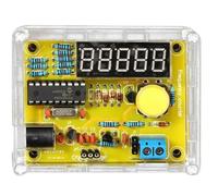 IJSDNVJNDX Digital Frequency Counter Module 1Hz-50MHz Crystal Oscillator Tester Kit with Shell Case DIY