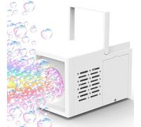 IJSDNVJNDX Fully Automatic Bubble Blowing Handheld Electric Bubble Machine for Outdoor Play Without Battery or Bubble Water Needed Toy for Birthday B