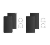 IJSDNVJNDX Grounding Mat Kit, 4 Pack Grounding Mat 10 X 26.7Inch, Grounding Pad with 4 Grounding Cord for Sleep, Pain, Inflammation