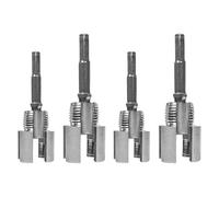 IJSDNVJNDX Integrated Internal & External Pipe Threading Tool, Electric Drill Compatible Pipe Threader Kit, 1/2inch+3/4inch