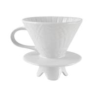 IJSDNVJNDX Large Ceramic Funnel Filter Cup Hand Filter Three-Hole Filter Coffee Maker Accessories
