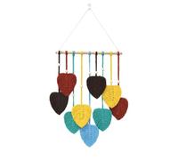 IJSDNVJNDX Leaf Tapestry Macrame Wall Hanging Bomiassi Home Decoration Colorful Leaves Tapestries Home Wall Decor, Room Hanging Easy Install Easy to Use A