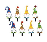 IJSDNVJNDX Metal Gnome Ground Insertion 3D Insects Butterflies Decor for Garden Courtyard Backyard Lawn Ground Ornaments Outdoor