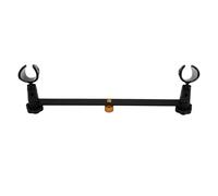 IJSDNVJNDX Microphone Clip 2-Mic Holder Clip for Professional Stereo Recording for Interview Speech Chorus Floor Stand