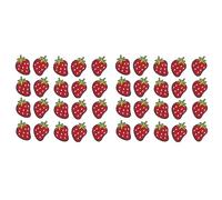 IJSDNVJNDX Mini Strawberry Embroidered Sew Iron on Patch for Clothes/Hat/Jackets/T-Shirt/Jeans/Backpacks (40Pcs)