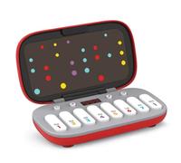 IJSDNVJNDX Montessori Pockets Electronic Music Rhythm Game Machine Light Up Educational Sensory Travel Toy Fast Push Table Game