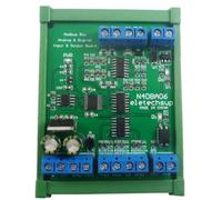 IJSDNVJNDX N4DBA06 DC 12V 8CH Analog Digital Input Output Module with Modbus RTU Board Communication Interface, 0-5V 0-10V 4-20MA ADC RS485 Support B