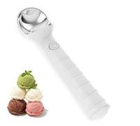 IJSDNVJNDX Rechargeable Electric Heated Ice Cream Scooper Scoop, Heats Up to 158° F for Hard Ice Cream, Gelato