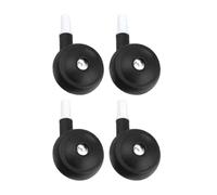IJSDNVJNDX Replacement Wheels 4pcs Baby Walker Plastic Casters Universal Stem-Mount Accessories for Trend Strollers