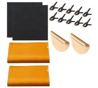 IJSDNVJNDX Set for Cleaning and Flattening for Sports Cards- 16-Piece Trading Card Care Kit