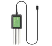 IJSDNVJNDX Smart for Android Soil Moisture Tester Analyzer PH Meter USB Sensor for Greenhouse Home Garden Farming Nutrient Detection Farmer
