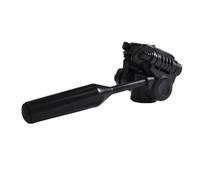 IJSDNVJNDX Tripod Head Camera Video Head Hydraulic Fluid Handle 3/8" 1/4"Thread with Quick Release Plate