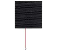 IJSDNVJNDX Waterproof PET Mono Crystalline Solar Panel 70mmx70mm 7.3V 0.8W for DIY Solar Light with Wires