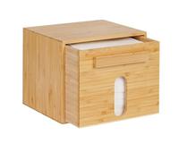IJSDNVJNDX XL Clean Towel Organizer Bamboo Disposable Face Towel Holder, Towels Storage Container Box with Drawer