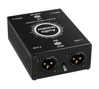 IJSDNVJNDX XLR 6.5 Audio Signal Isolator, Audio Current Eliminator, Mixer Live Broadcast Mixer Microphone Common Ground Filter New