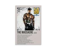 ijshndgn 50 Cent Poster Vintage Art Cover Room Decor Aesthetic for Bedroom Living Room Walls Aesthetic Poster 12x18inch(30x45cm) Unframe-style