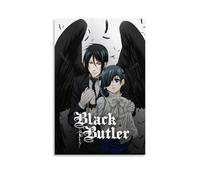 ijshndgn Black Butler Poster Vintage Art Cover Room Decor Aesthetic for Bedroom Living Room Walls Aesthetic Poster 12x18inch(30x45cm) Unframe-style