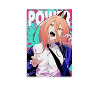 ijshndgn Chainsaw Man Power Poster Vintage Art Cover Room Decor Aesthetic for Bedroom Living Room Walls Aesthetic Poster 20x30inch(50x75cm) Unframe-style