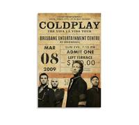 ijshndgn Coldplay Poster Vintage Art Cover Room Decor Aesthetic for Bedroom Living Room Walls Aesthetic Poster 12x18inch(30x45cm) Unframe-style