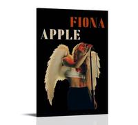ijshndgn Fiona Apple Poster Vintage Art Cover Room Decor Aesthetic for Bedroom Living Room Walls Aesthetic Poster 12x18inch(30x45cm) Frame-style