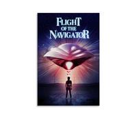 ijshndgn Flight of The Navigator Poster Vintage Art Cover Room Decor Aesthetic for Bedroom Living Room Walls Aesthetic Poster 20x30inch(50x75cm) Unframe-style