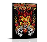 ijshndgn Insane Clown Posse Poster Vintage Art Cover Room Decor Aesthetic for Bedroom Living Room Walls Aesthetic Poster 12x18inch(30x45cm) Frame-style