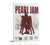 ijshndgn Pearl Jam Poster Vintage Art Cover Room Decor Aesthetic for Bedroom Living Room Walls Aesthetic Poster 08x12inch(20x30cm) Frame-style