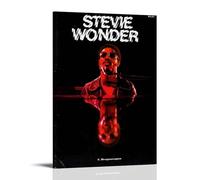 ijshndgn Stevie Wonder Poster Vintage Art Cover Room Decor Aesthetic for Bedroom Living Room Walls Aesthetic Poster 12x18inch(30x45cm) Frame-style